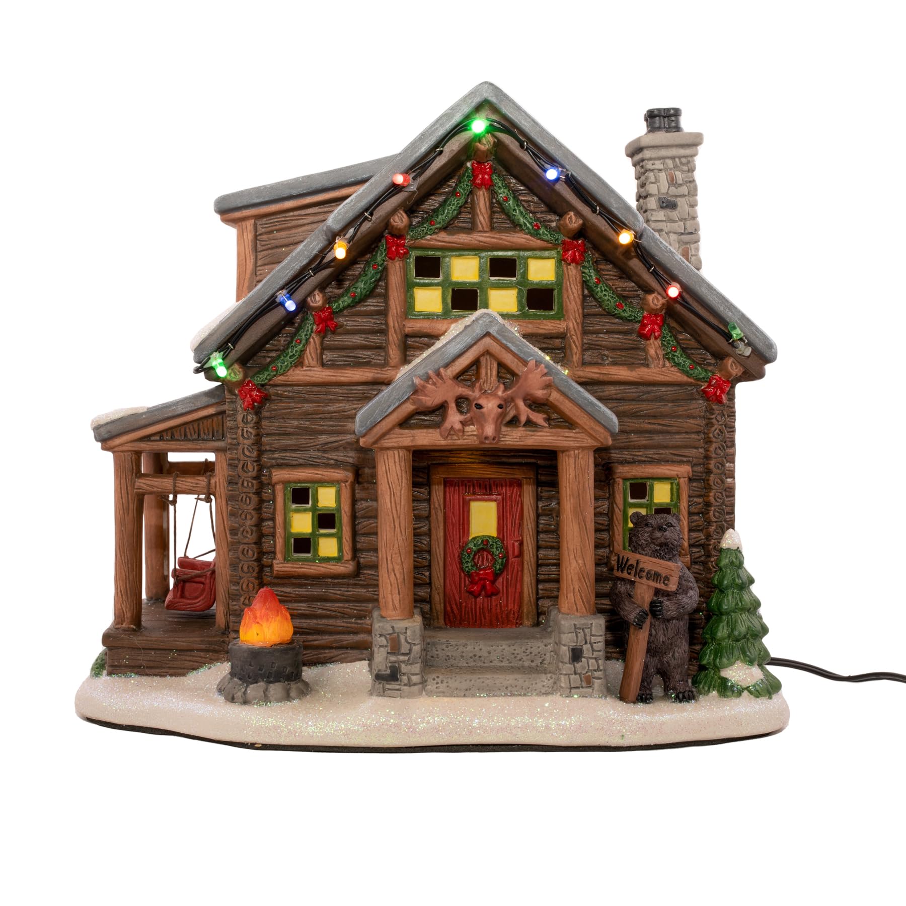 Christmas Village - Light up Tree House