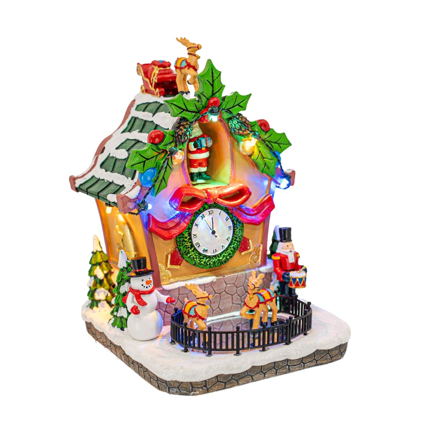 Christmas Village - Light up Tree House
